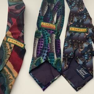 J. Garcia Red and Green Ties Collection